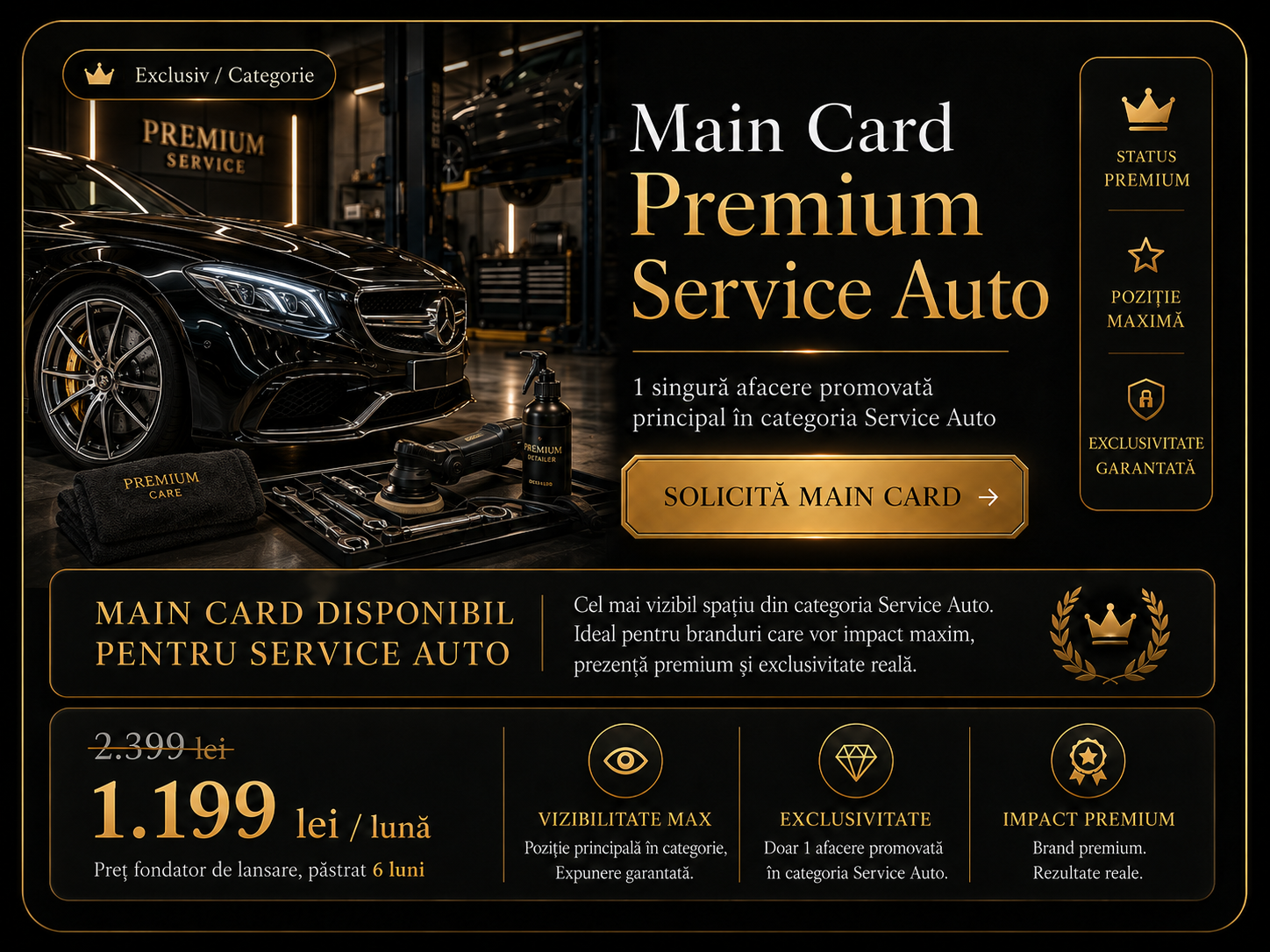 Main Card Premium Service Auto